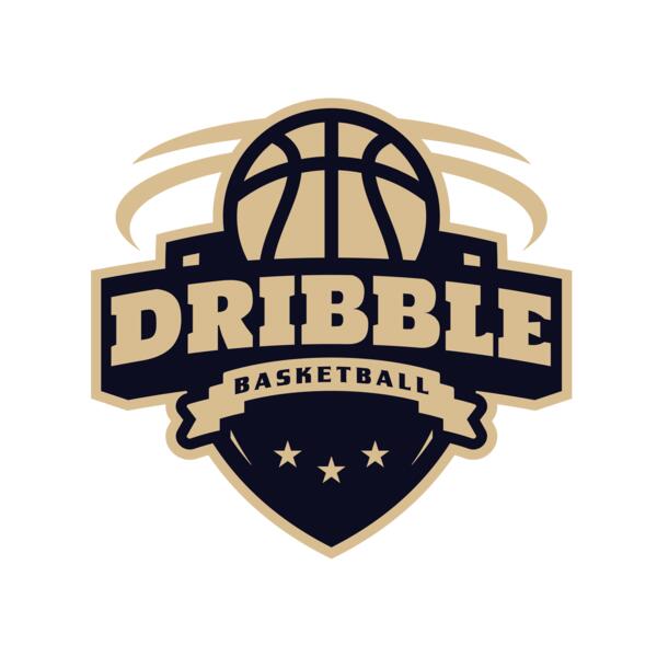 Dribble basketball logo 02 Miniatura