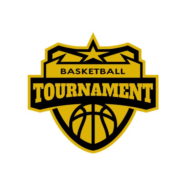 Tournament Basketball logo template 02 Miniatura