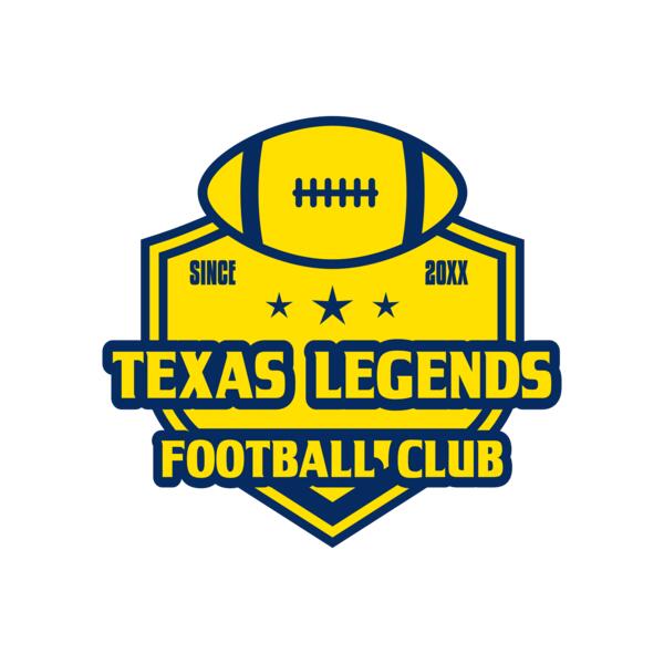 American Football logo 16 Miniatura