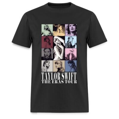 NEW eras tour poster tee *NEGRA Miniatura