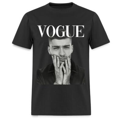 vogue tee zayn BLACK  Miniatura