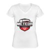 Playera Dama: Algodón Peinado Cuello V Miniatura