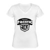 Playera Dama: Algodón Peinado Cuello V Miniatura