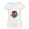 Playera Dama: Algodón Peinado Cuello V Miniatura