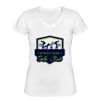 Playera Dama: Algodón Peinado Cuello V Miniatura