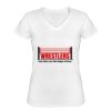 Playera Dama: Algodón Peinado Cuello V Miniatura