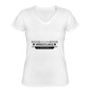 Playera Dama: Algodón Peinado Cuello V Miniatura