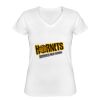 Playera Dama: Algodón Peinado Cuello V Miniatura