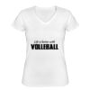 Playera Dama: Algodón Peinado Cuello V Miniatura