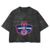 Playera Boxy Fit Mineral Wash 265 grs 🔥 NEW PRODUCT 🔥 Miniatura